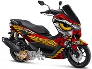 Decal stiker Full body Motor Yamaha Old Nmax 2015-2019  New Nmax 2020 2021 Elang Hawk Eagle