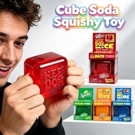Cube Squishy Fidget Toy Nice Cube Soda Squishy Toy Stress Relief Fidget Cube Sensory For Kids Adult