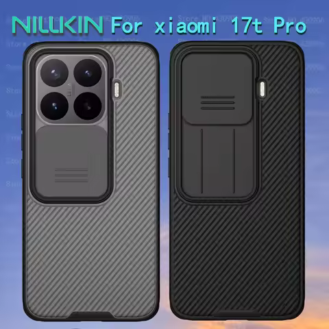 For Xiaomi 17t Pro Case NILLKIN Case Camshield Shield Case Lens Protection Cover PC+TPU