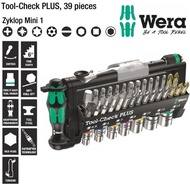 Wera 05056490001 - Tool Kit Set Tool-Check PLUS Zyklop Mini - 39 Pc - alfamini