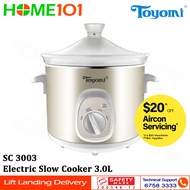 Toyomi Electric Slow Cooker 3.0L SC 3003