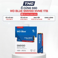 WD Blue SN5100 NVMe 1TB PCIe Gen 4x4 SSD Hard Drive (Read 7100MB/s, Write 6700MB/s) - 60 Parts