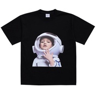 ADLV BABY FACE SHORT SLEEVE T-SHIRT BLACK ASTARONAUT