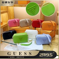 Guess GUESS Home Europe America 2023 New Style Influencer Letter Camera Bag Female Messenger Small Square Bag ins Style Shoulder Chain Bag