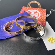 TB Tory Burch Logo Bangle Bracelet