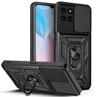 For Honor X6B 4G X5 Plus Pura 70 Pro 70 Ultra Pura 80 Pro Plus 400 Lite Case Car Foldable Metal Brac