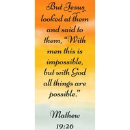 BOOKMARK - BIBLE VERSE