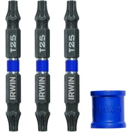 Orient Unbeaten IRWIN Handshake Card 1903515 With Magnetic Screwdriver Bit 2-3/8 "3 Pieces Set