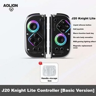 AOLION J20 Hall Joycon Gamepad for Nintendo Switch2/Switch OLED/Switch NFC HD shake Liteleft and rig