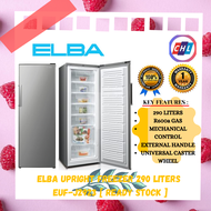 ELBA (Send By Lorry+Authorised Dealer)UPRIGHT FREEZER (Gross 290L/Net 225L) EUF-J2923 [ READY STOCK ]