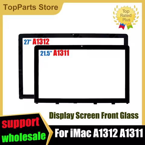 Original A1311 A1312 LCD Glass For iMac 21.5" 27" Front Display Screen Glass 2009 2010 2011 Year MC3