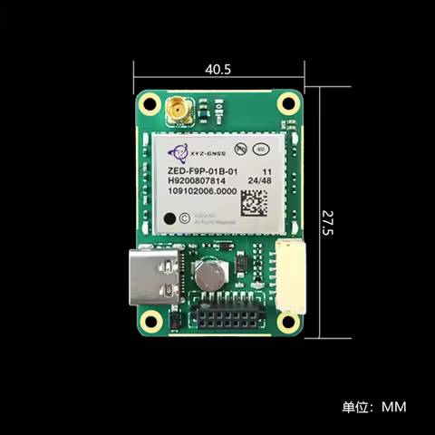 XYZ-GNSS High Precision RTK GNSS Module ZED-F9P GPS GLONASS GPS for Robotic Lawnmowers Unmanned Auto