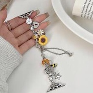 One New Honeybee Pendant Wristband Silver Compatible With Apple Watch Wristband Suitable For 38mm 40