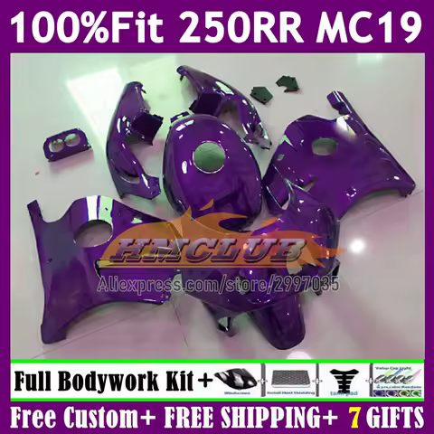 OEM Fairings For HONDA CBR250RR CBR 250 RR CC MC19 36No.207 dark purple CBR250 RR 1988 1989 CBR 250R