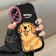 Case For OPPO A58 4G A58 5G A58X 5G A78 5G A1X 5G A2X 5G Silicone Dog Phone Shockproof