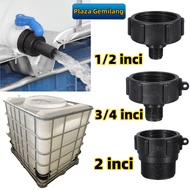IBC Tank Adapter Tap To External Thread 1/ 2 3/4 2 Inch Tower Cap Ibc Tank Adapter Water Tank Cover 