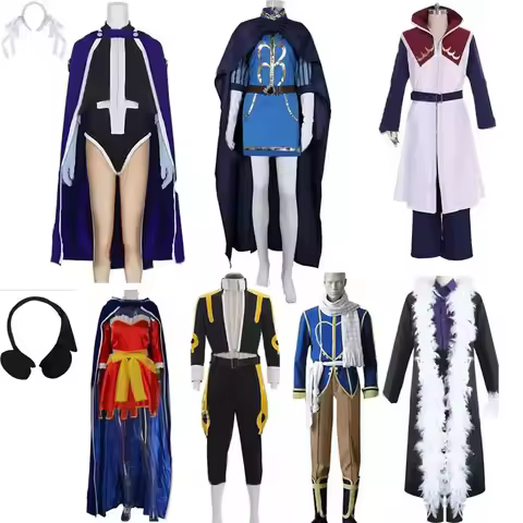 Anime Laxus Coat Dreyar Ultear Milkovich Meldy Natsu God Serena Cosplay Gray Fullbuster Acnologia Co