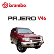 BREMBO Rear Brake Pads (1 set) - Mitsubishi Pajero V6 V43V46 4M40