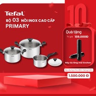 Tefal Primary pot set 16/20/24cm E3086S74 - Genuine Tefal