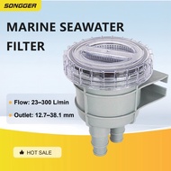 Marine Seawater Filter Marine Strainer Sea Water Filter Cooling Water Filter Boat HVAC Inline Indust