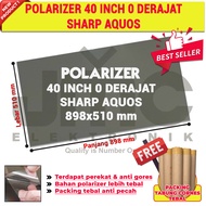 POLARIS LCD TV SHARP AQUOS 40 INCH 0 DEGREE FRONT LAYER POLARIZER POLARIZED SHARP 40" IN