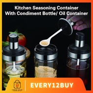 250ml Kitchen Seasoning Container with Seasoning Bottle 250ml Salt Jar Oil Container Kitchen Seasoni