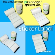 Thermal Sticker Labels For Peripage A6 Printers Max Size 57*30mm, Can Be Used For Peripage Brand Printers, paperang Etc.