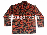 Uniform Kadet Bomba Long Sleeve Shirt Celoreng