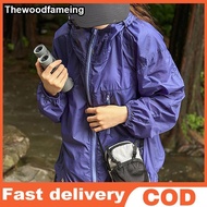 hewoodfameing 1PC Water Bottle Holder Bag Phone Pocket And Quick-Adjust Strap Waterproof 420D Nylon 