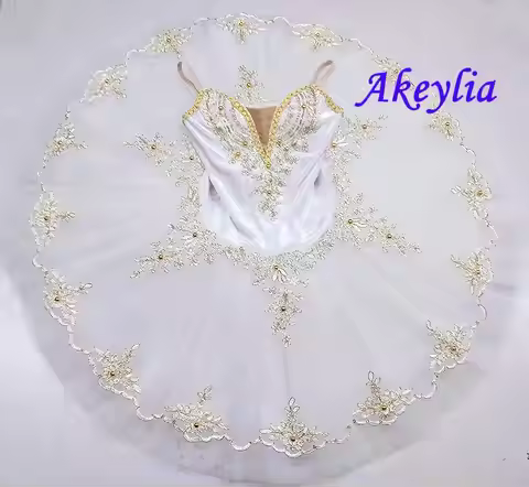 white gold ballet tutu for girls performance stage custom ballerina velvet purple dance costume ball