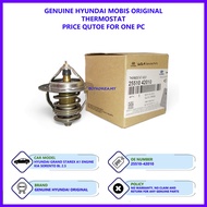 Kia Sorento BL 2.5 2003-2009 / Hyundai Grand Starex A1 Engine Genuine Original Thermostat (25510-420