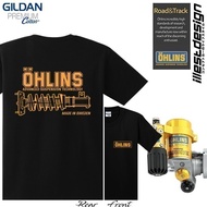 fashion 2025 23 SALE Moto Tees: Ohlins Suspension Design Tshirt. R15R25R6R1M CB150R600RR ZX10R1299S1