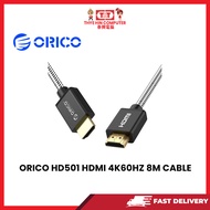 ORICO HD501 HDMI 2.0 4K60HZ  NYLON BRAIDED CABLE 8M