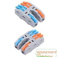 WENNEYN91P Wire Connector, Mini Universal Compact Quick Terminal Block, Docking Fast Connector Elect