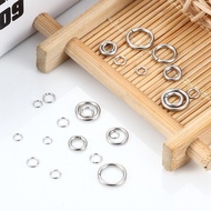 200pcs 3-9mm stainless steel jump ring separation ring connector DIY jewelry making accessories Disc