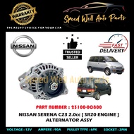 [ NISSAN ALTERNATOR ] NISSAN SERENA C23 2.0cc ALTERNATOR ASSEMBLY (23100-0C800)