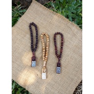 KAYU 33rd Wooden Tasbih With Plastic Packaging Suitable For Souvenirs For Hajj And Umrah I Good Tasbih Made Of Wood I Umrah Tasbih
