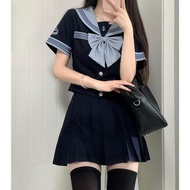 สไตล์ญี่ปุ่นชุดกะลาสีผู้หญิงแขนสั้นชุดนักเรียนชุดOriginal JK Designสําหรับ 18-25 ปีNeutralสําหรับAll