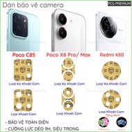 (Buy 1 get 1 free) camera tempered film for Xiaomi Poco X8 Pro Max X7 C85 C75 C65 Redmi 14C 13C K80 