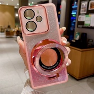 Ốp điện thoại cho realme 14 5G Realme14 14X Realme14X 2025 mềm lấp lánh kim tuyến Sang Trọng Với Gươ