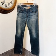 Levis / 502 W31腰 中低腰 刷色叛逆少年 古著牛仔丹寧牛仔長褲