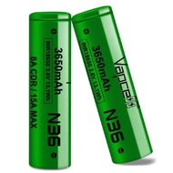 Original VapCell Battery INR 18650 3650mAh 8A/15A Rechargeable Batteries Sony LG Samsung AWT for Ele
