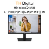 AOC 24B15H3 Monitor 23.8 inch FHD IPS 120Hz 1ms – Genuine, thin bezel Monitor