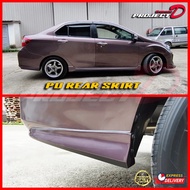 💥Ready Stock💥Perodua Bezza **2020~2024** PU Rear Lips Skirt diffuser