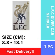 [STICKER KINGDOM] LFC STICKER/ CAR STICKER/ STICKER KERETA/ MOTORCYCLE STICKER/ SILVER STICKER 13.1*