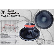 PLUP Speaker 15inch BLACKSPIDER 15400 BLACK SPIDER Coil 3" Original