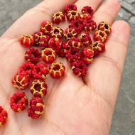 Accessories lantern knot aperture 3mm red rope hand rope spacer rope accessories accessories diy