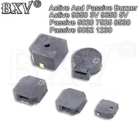 10PCS SMD MLT-9032 9.0*3.2MM 5020 7525 8530 9032 9650 1230 PASSIVE BUZZER LOUDSPEAKER ACTIVE AND PAS