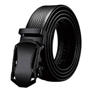 Thắt Lưng Nam Màu Đen Thời Trang  PONIVA Cao Cấp Chất liệu dây da mặt khóa bằng hợp kim chống rỉ VG0