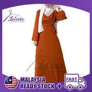 LALEESA LD221063 DRESS TABINA BELTED Dress Muslimah Dress Women Dress Jubah Muslimah Jubah Abaya Plus Size Baju Raya 2024